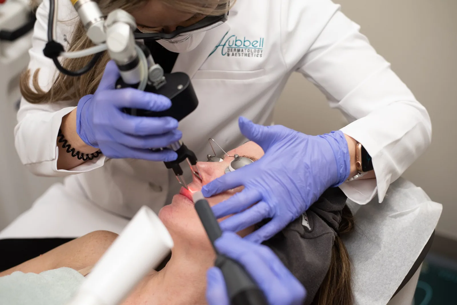 Lasers & devices at Hubbell Dermatology & Aesthetics